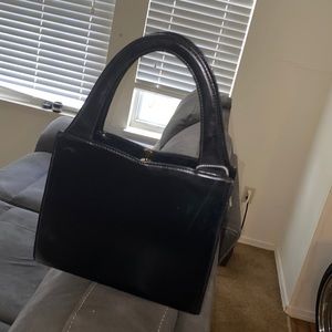 Gbh vintage purse 1930s leather real